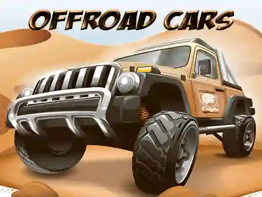 Spēle Offroad Cars Jigsaw online