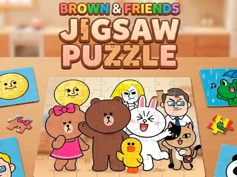 Spēle Brown And Friends Jigsaw Puzzle online
