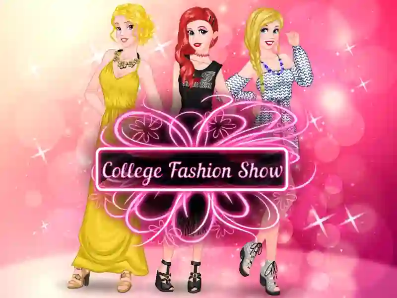 Spēle College Fashion Show online