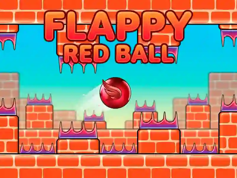 Spēle Flappy red ball online
