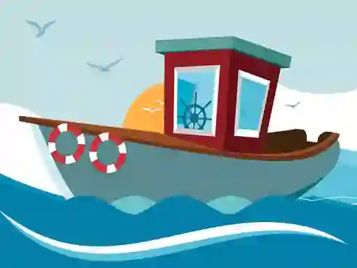Spēle Boat Jigsaw online