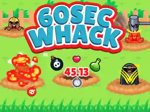 Spēle 60 Second Whack online