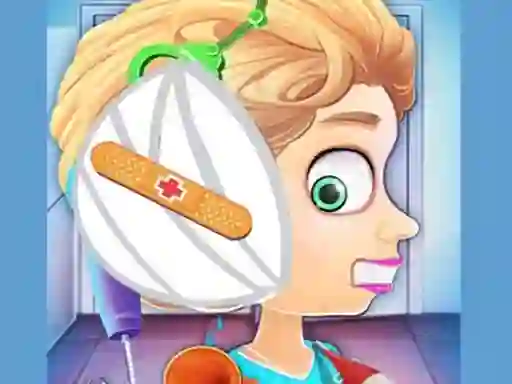 Spēle Children's doctor: Treating ears online