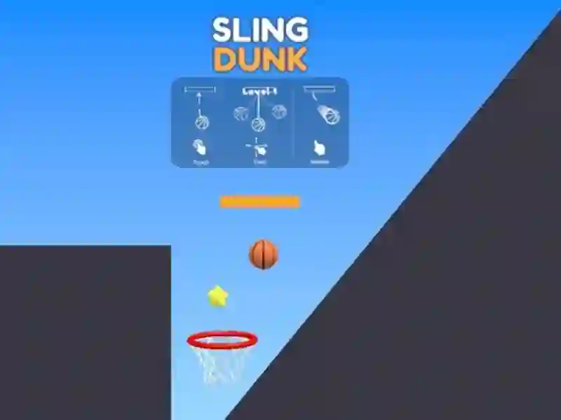 Spēle Sling Dunk online