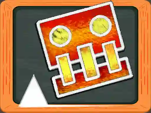 Spēle Geometry Dash Blackboard online