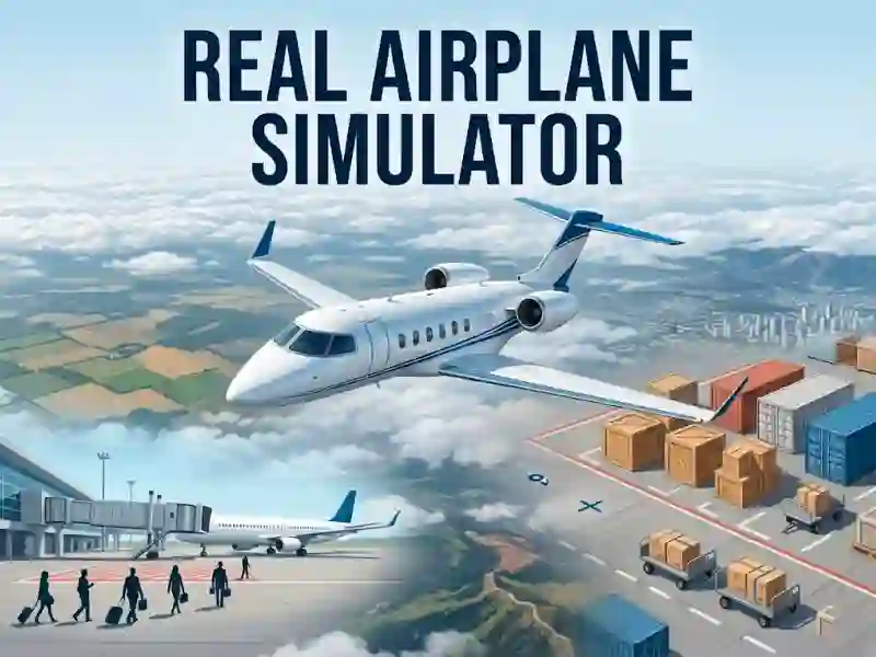 Spēle Real Airplane Simulator online