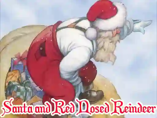 Spēle Santa and Red Nosed Reindeer online
