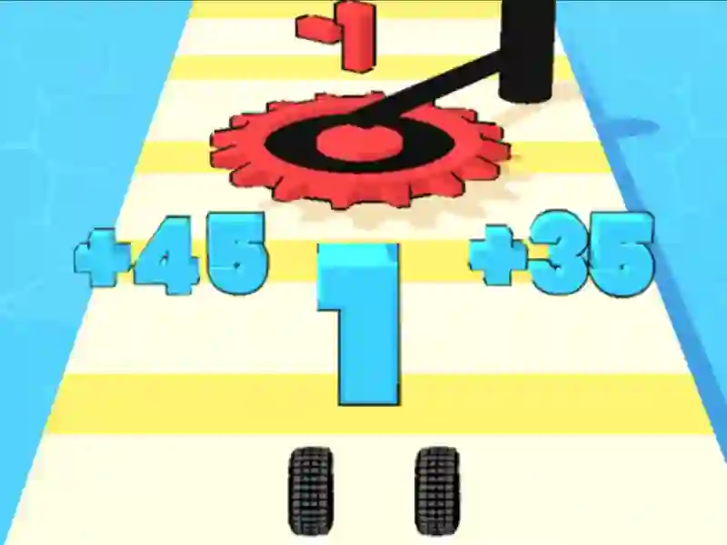 Spēle Number Run 3D online