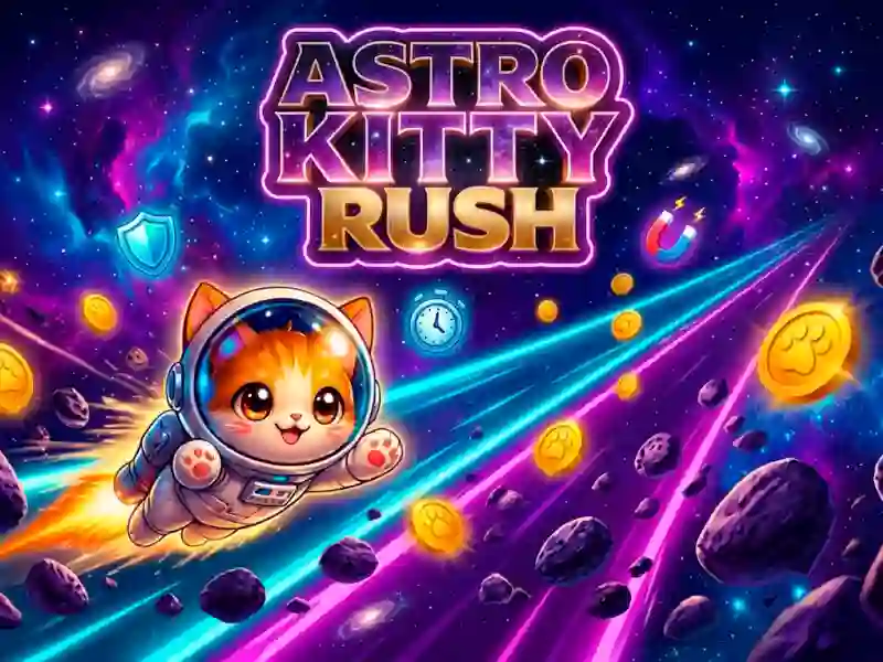 Spēle Astro Kitty Rush online