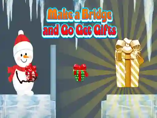 Spēle Make a Bridge and Go Get Gifts online
