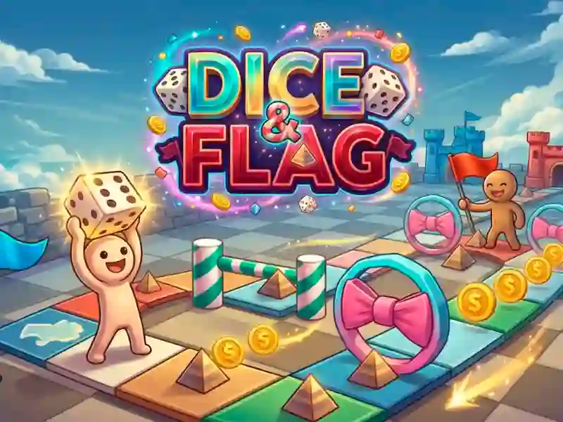 Spēle Dice & Flag online