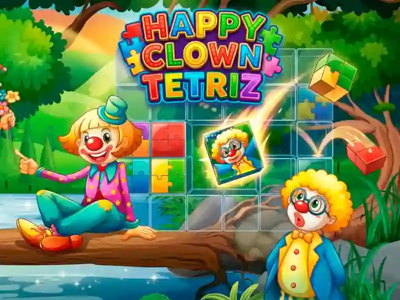 Spēle Happy Clown Tetriz online