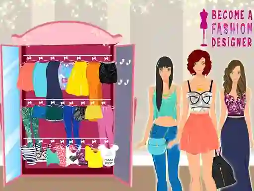 Spēle Become a Fashion Designer online