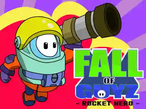 Spēle Fall Guys Rocket Hero online