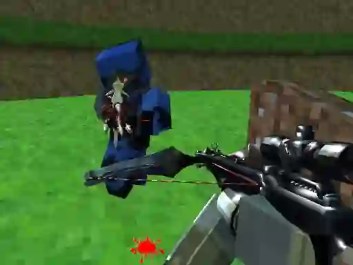 Spēle Pixel Paintball Ruins Fun online
