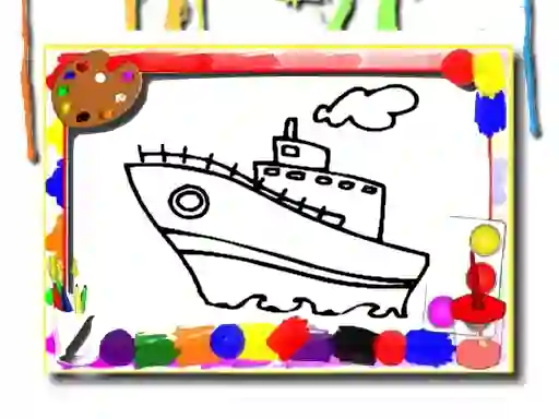 Spēle Back To School: Cartoon Coloring Time online