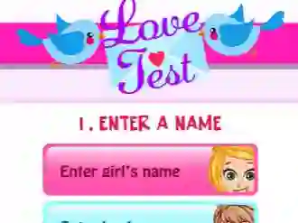 Spēle Princess Love Test online