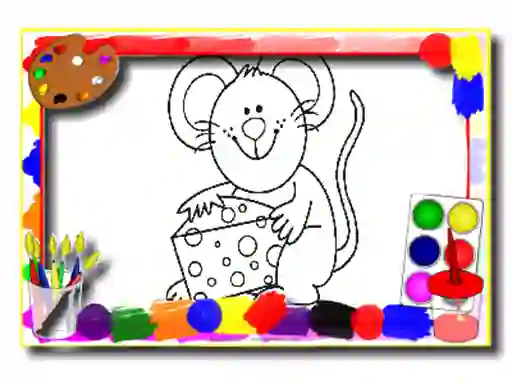 Spēle Kids Cartoon Coloring Book online