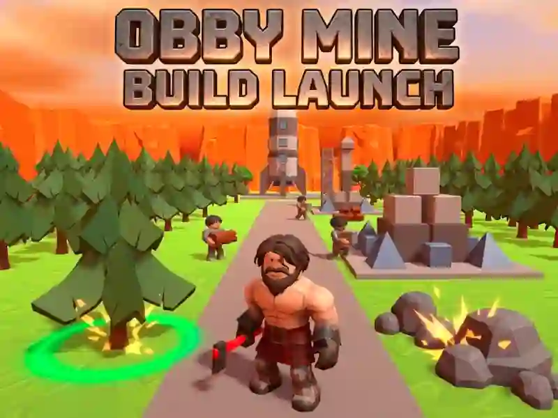 Spēle Obby Mine Build Launch online