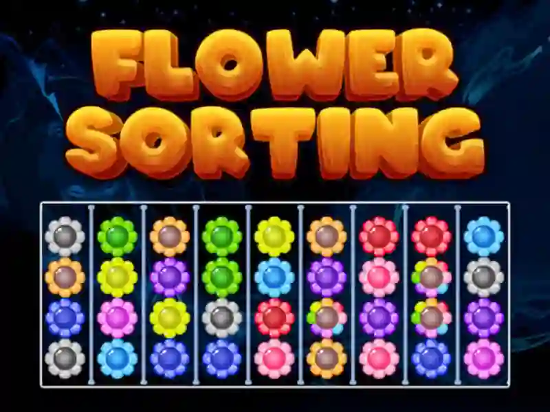 Spēle Flower Sorting online