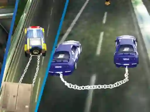 Spēle Chained Impossible Driving Police Cars online