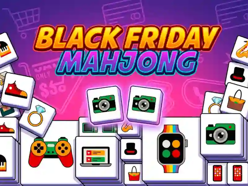 Spēle Black Friday Mahjong online