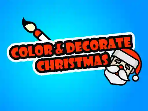 Spēle Color & Decorate Christmas online