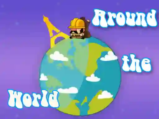 Spēle Around The World With Jumping online