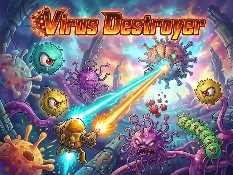 Spēle Virus Destroyer online