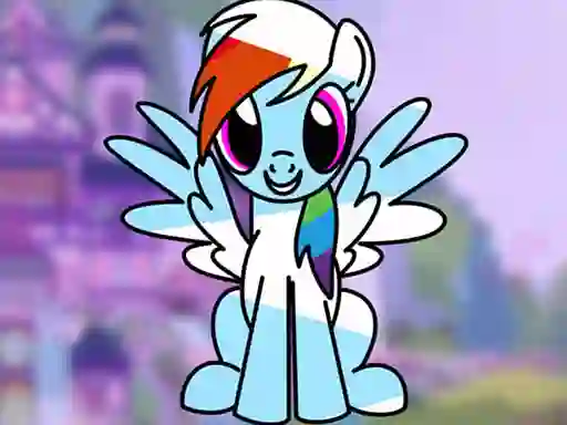 Spēle My Little Pony Coloring Book online