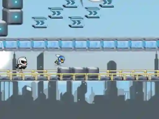 Spēle Gravity Guy HTML5 online
