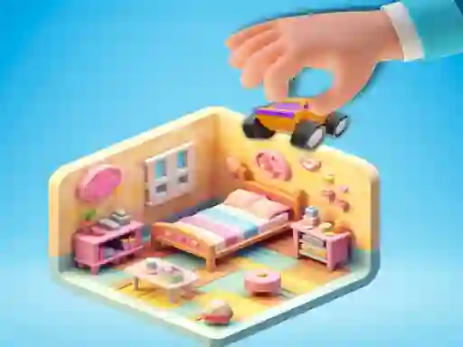 Spēle Crazy Room 3D online