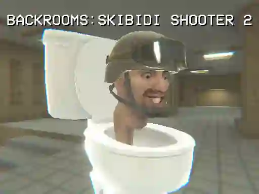 Spēle Backrooms: Skibidi Shooter 2 online