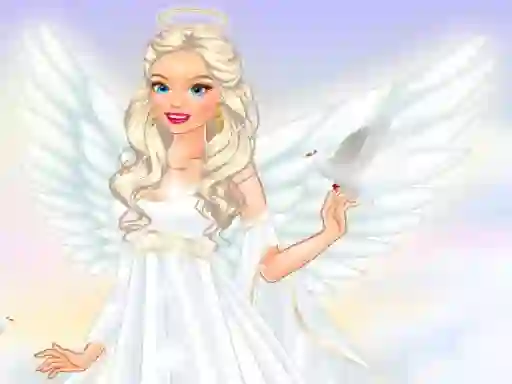 Spēle Sweet angel dress up online