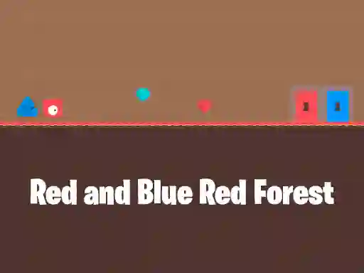 Spēle Red and Blue Red Forest online