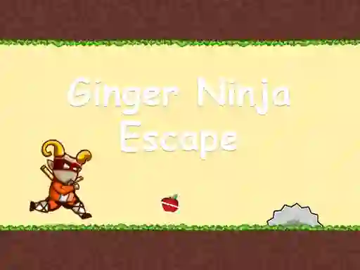 Spēle Ginger Ninja Escape online