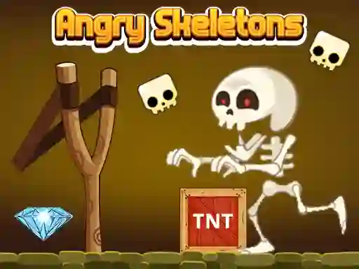 Spēle Angry Skeletons online