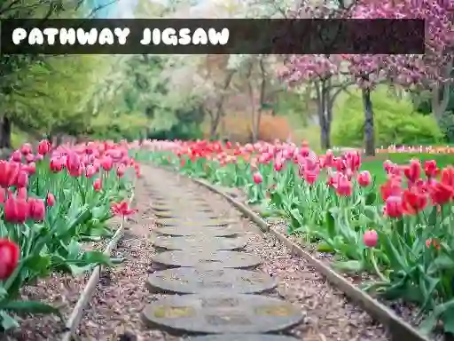 Spēle Pathway Jigsaw online