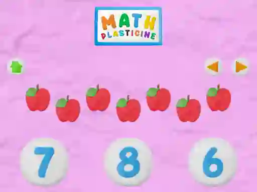 Spēle Math Plasticine online