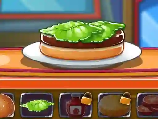 Spēle Top Burger Cooking online