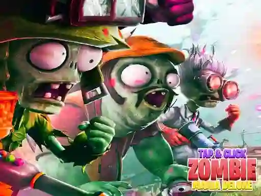 Spēle Tap & Click Zombie Mania Deluxe online