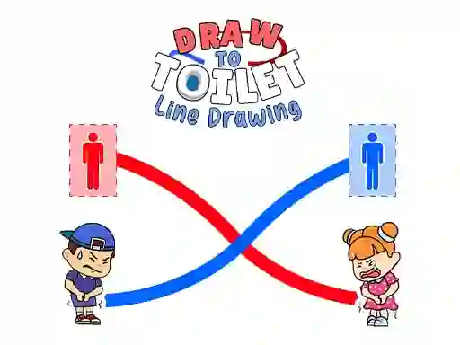 Spēle Draw To Toilet Line Drawing online