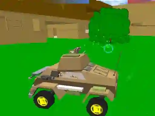 Spēle Blocky Wars 3d Toonfare online