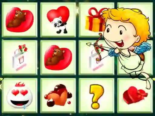 Spēle Valentines Cards Match online