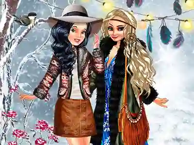 Spēle Boho Winter With Princess online