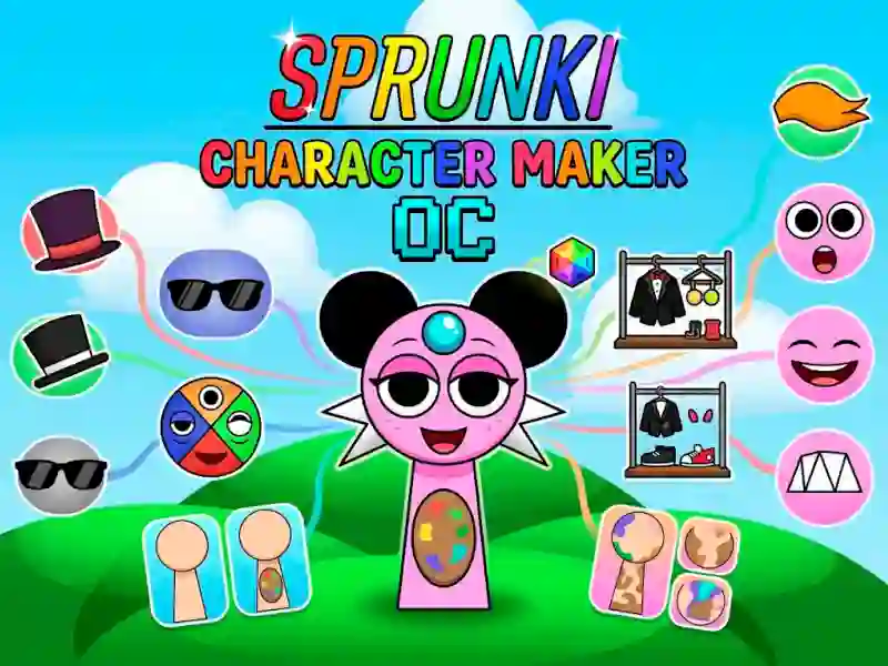 Spēle Sprunki Character Maker OC online
