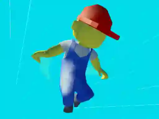 Spēle Parkour Run 3d.io online