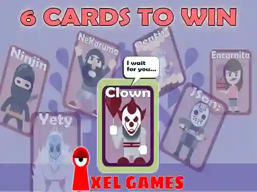 Spēle 6 Cards To Win online
