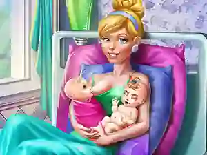 Spēle Cinderella Twins Birth online
