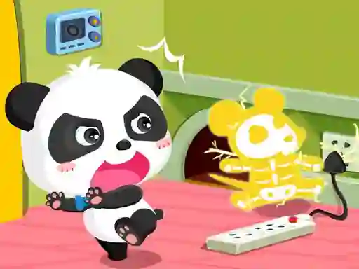 Spēle Baby Panda Home Safety online